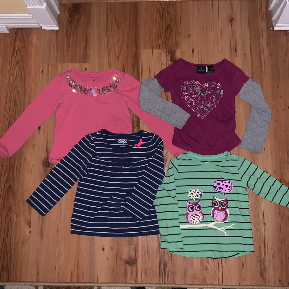 Bunch of long sleeve shirts